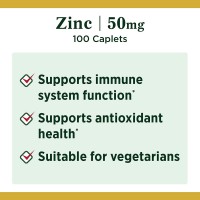 Nature's Bounty Zinc 50 mg