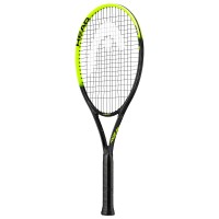 HEAD Tour Pro Adult Tennis Racquet, Strung, 9.9 Oz. Weight, 105 Square Inches, 27 Inches, Black/Green