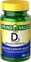 Spring Valley - Vitamin D3