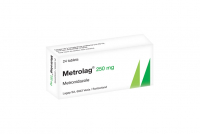 Metrolag 250mg Tablets - 20 Tablets