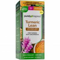 Purely Inspired Turmeric Lean, ALA & Curcumin, Non-Stimulant Weight Loss, 60 Ct