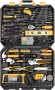 DEKPRO - 168 Piece Socket Wrench Auto Repair Tool Combination Package